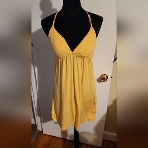 Yellow cover up/dress
